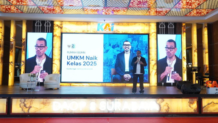 Gebrakan KAI Daop 8 Surabaya, Ribuan UMKM Dibekali Jurus Naik Kelas Bareng Kementerian BUMN